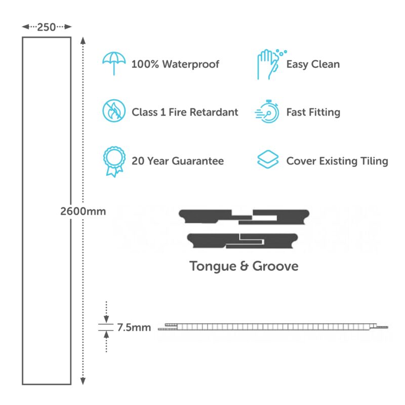 2600mm spec sheet