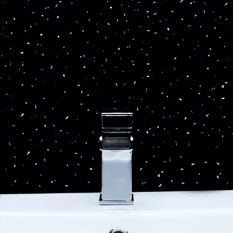 Black Sparkle Wall & Ceiling Panel - 2600 x 250 x 7.5mm pack of 4 - Image 12