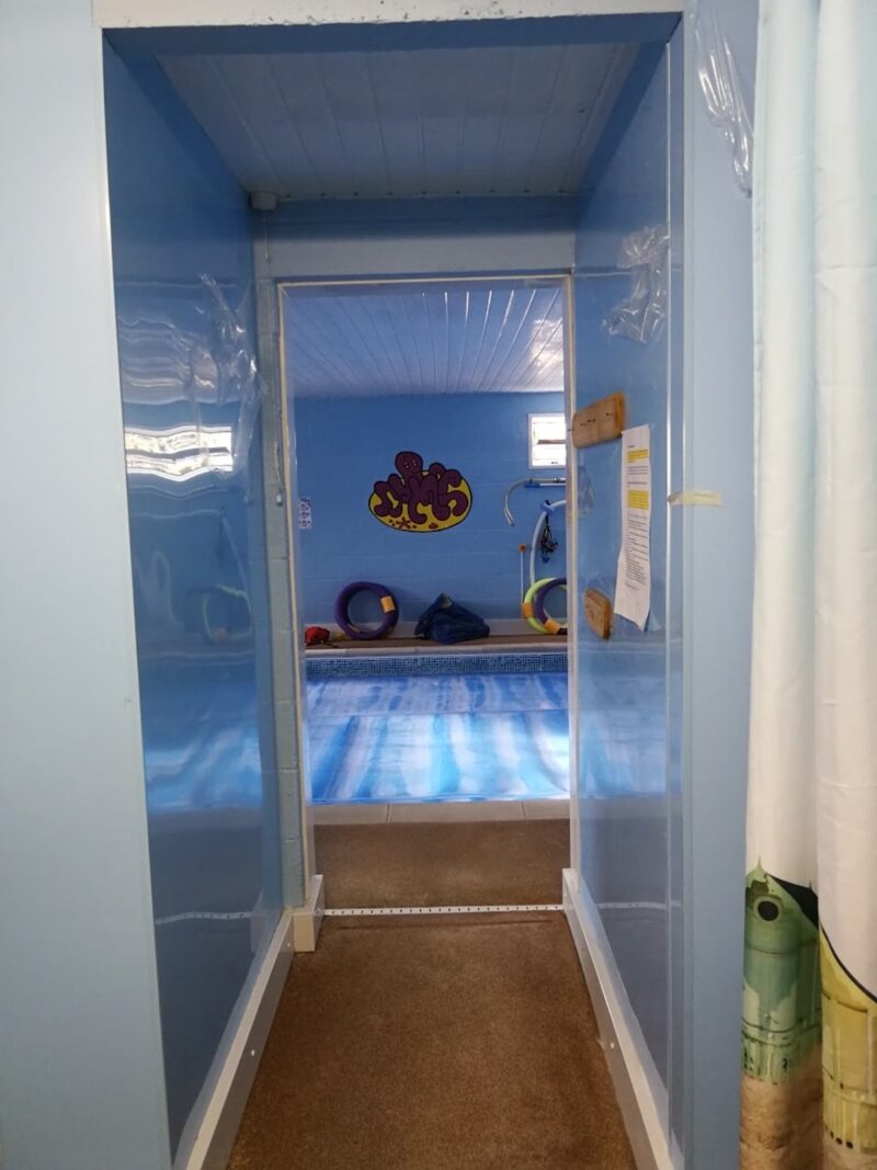 Pastel Blue PVC 10‘ x 4’ x 2mm – 3050  x 1220 x 2mm Wall Cladding  Sheet - Image 7