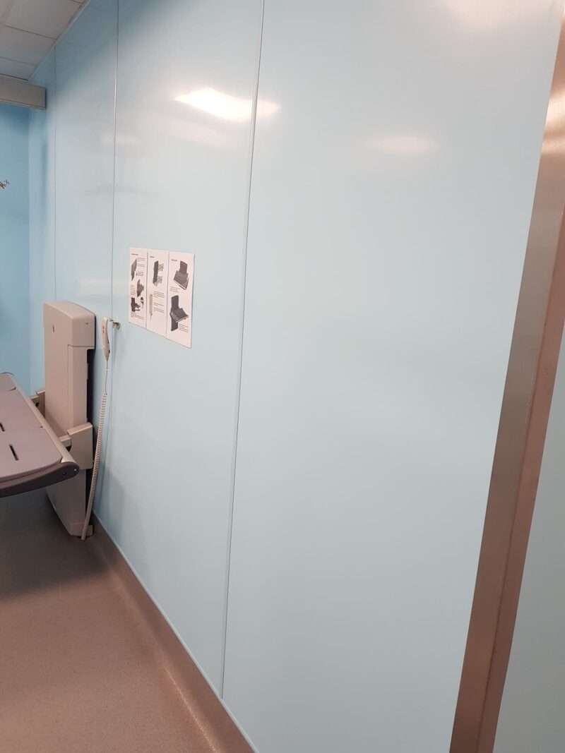 Pastel Blue PVC 10‘ x 4’ x 2mm – 3050  x 1220 x 2mm Wall Cladding  Sheet - Image 5
