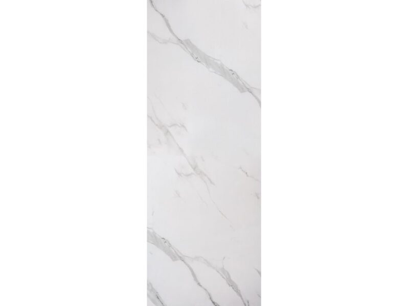 Large Matt Carrara Marble Panel Shower - 2400 x 1000 x 10mm - Image 13