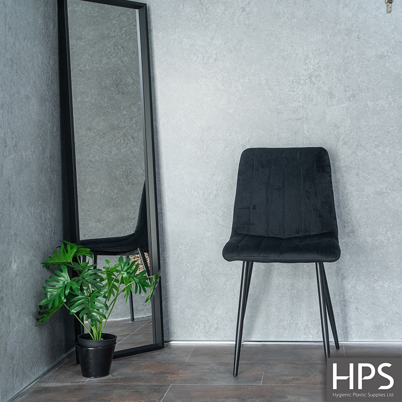 Large Concrete ShowerPanel 2400 x 1000 x 10mm Hygienic Plastic