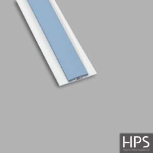 two part white h section Sky Blue
