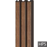 medium mocca slat wall panel 122mm