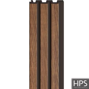 medium mocca slat wall panel 122mm