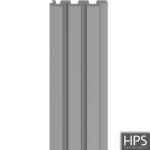 medium grey slat wall single