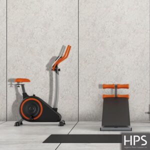 hardex quartz grey panel gym