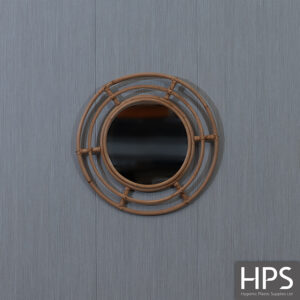 Soft Blue Abstract Wall and Ceiling Panel mirror