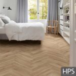 sierra oak clever click flooring bedroom