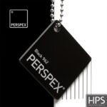 black perspex