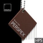 brown perspex