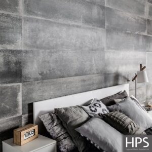 loft concrete bedroom