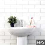 White London Tile sink