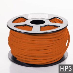 orange welding rod reel