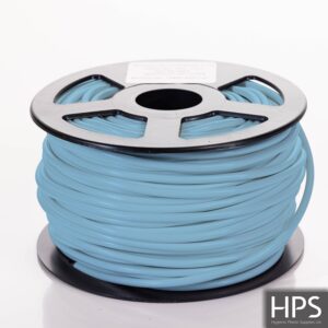 Pastel blue welding rod reel