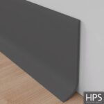 flexible dark grey skirting 120mm