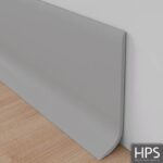 flexible light grey skirting 120mm