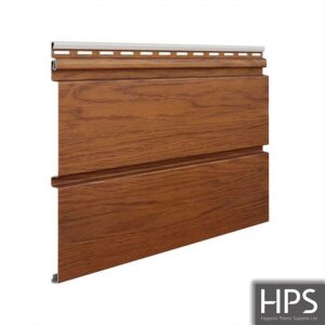 2 plank golden oak external cladding