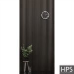 Ebony Acoustic Slat Wall Panel