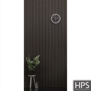 Ebony Acoustic Slat Wall Panel