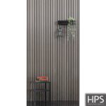 light grey Acoustic Slat Wall Panel