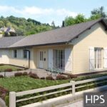 WOOD beige house