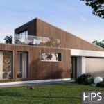 LARGE caramel oak house