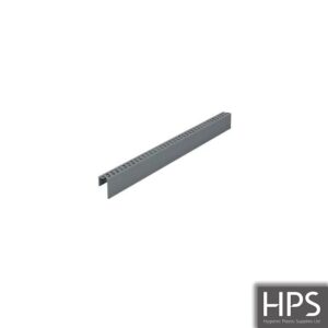 quartz grey perforated trim