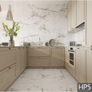 calacatta snow kitchen