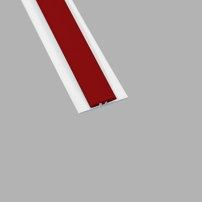 red two part h trim