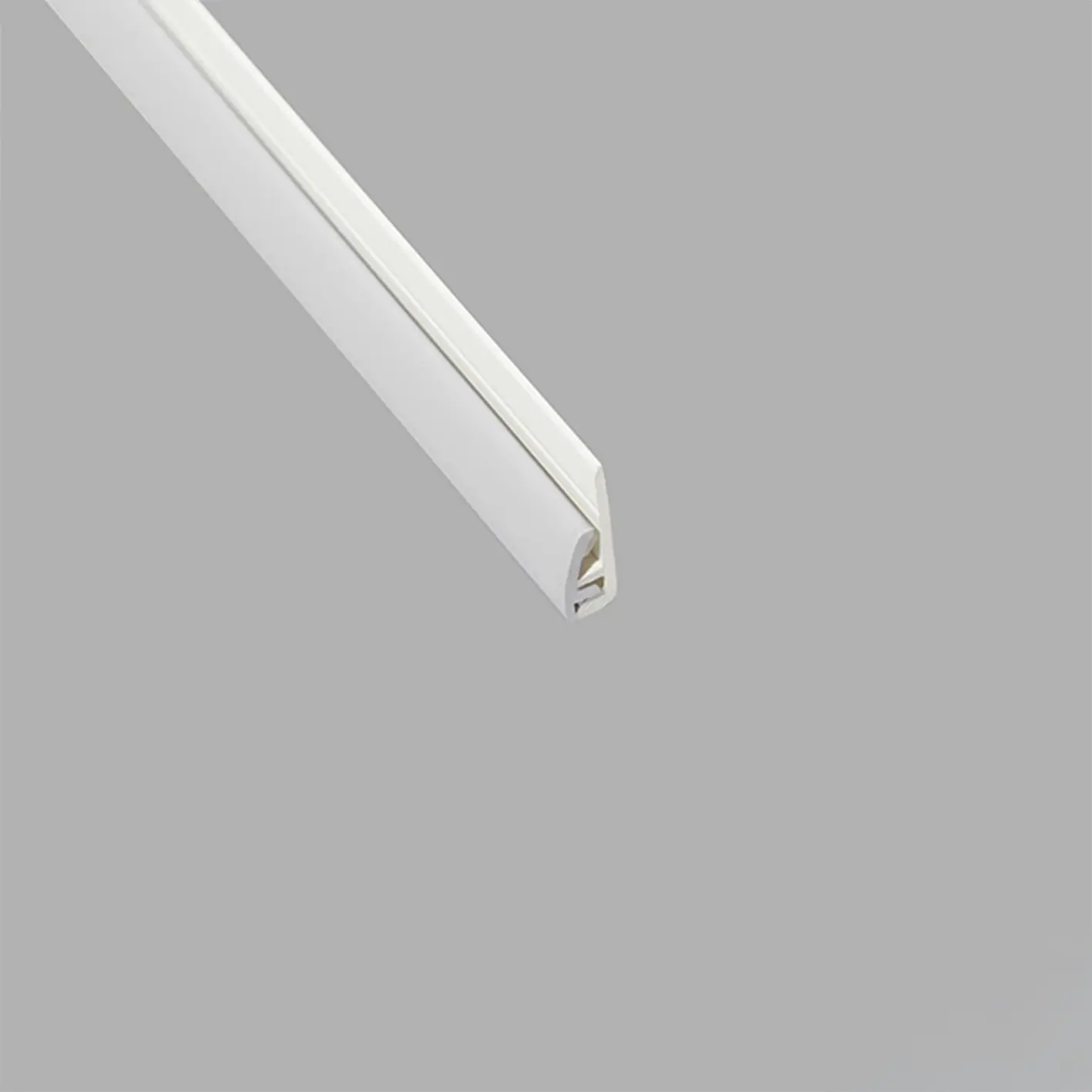 Clay - 10 Foot – 3050mm PVC J Section / Edging Strip - 2 Part