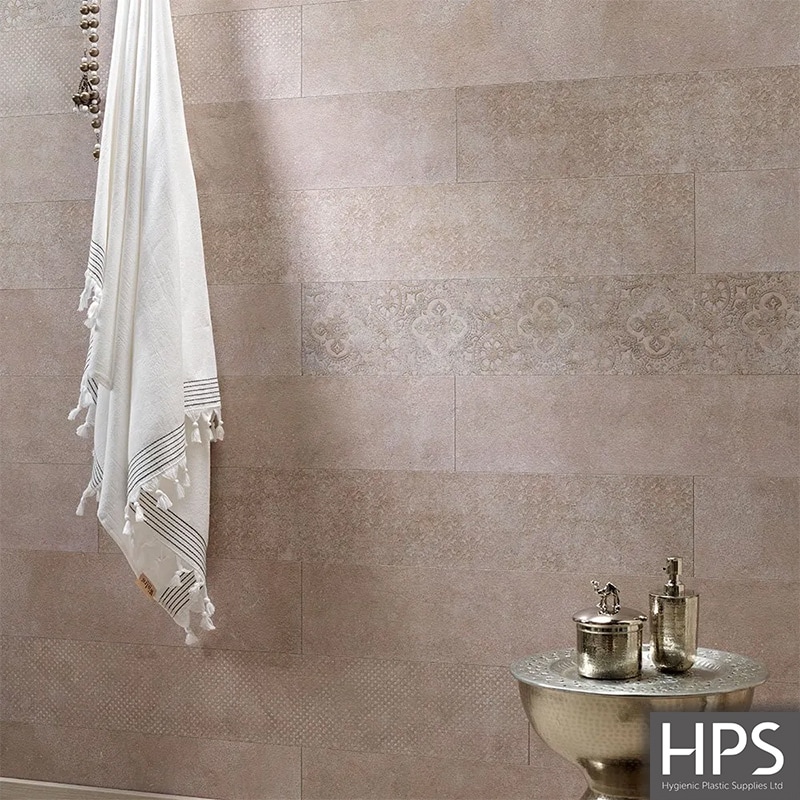 arabica beige dumalock tile bathroom