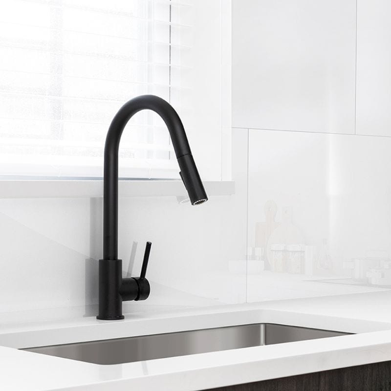 White gloss sink