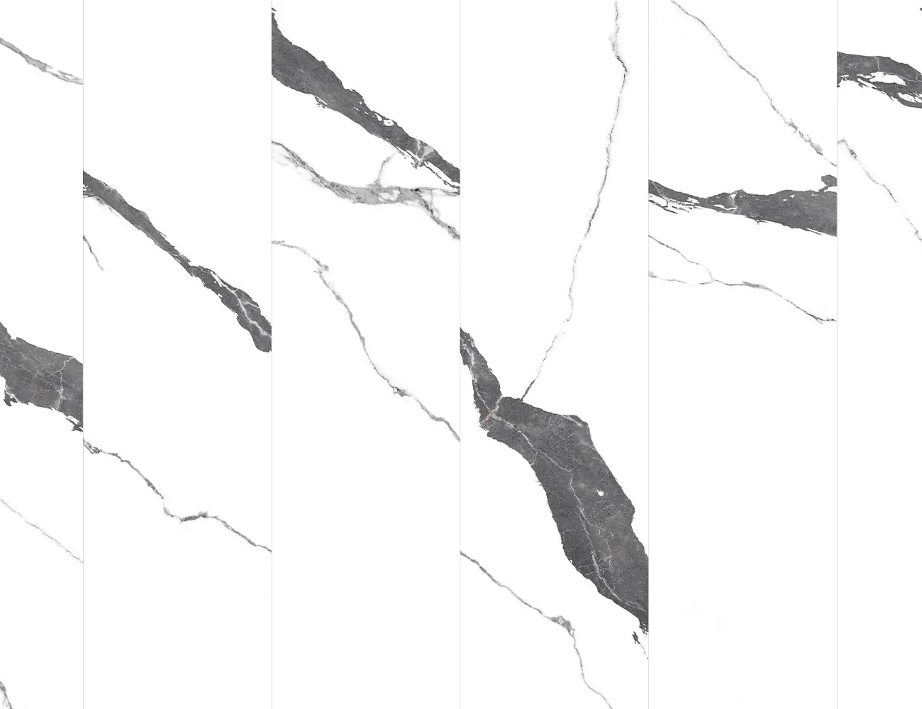 Charcoal Carrara SPC Panel - 2400 x 600 x 4mm - Pack of 2 - Image 3