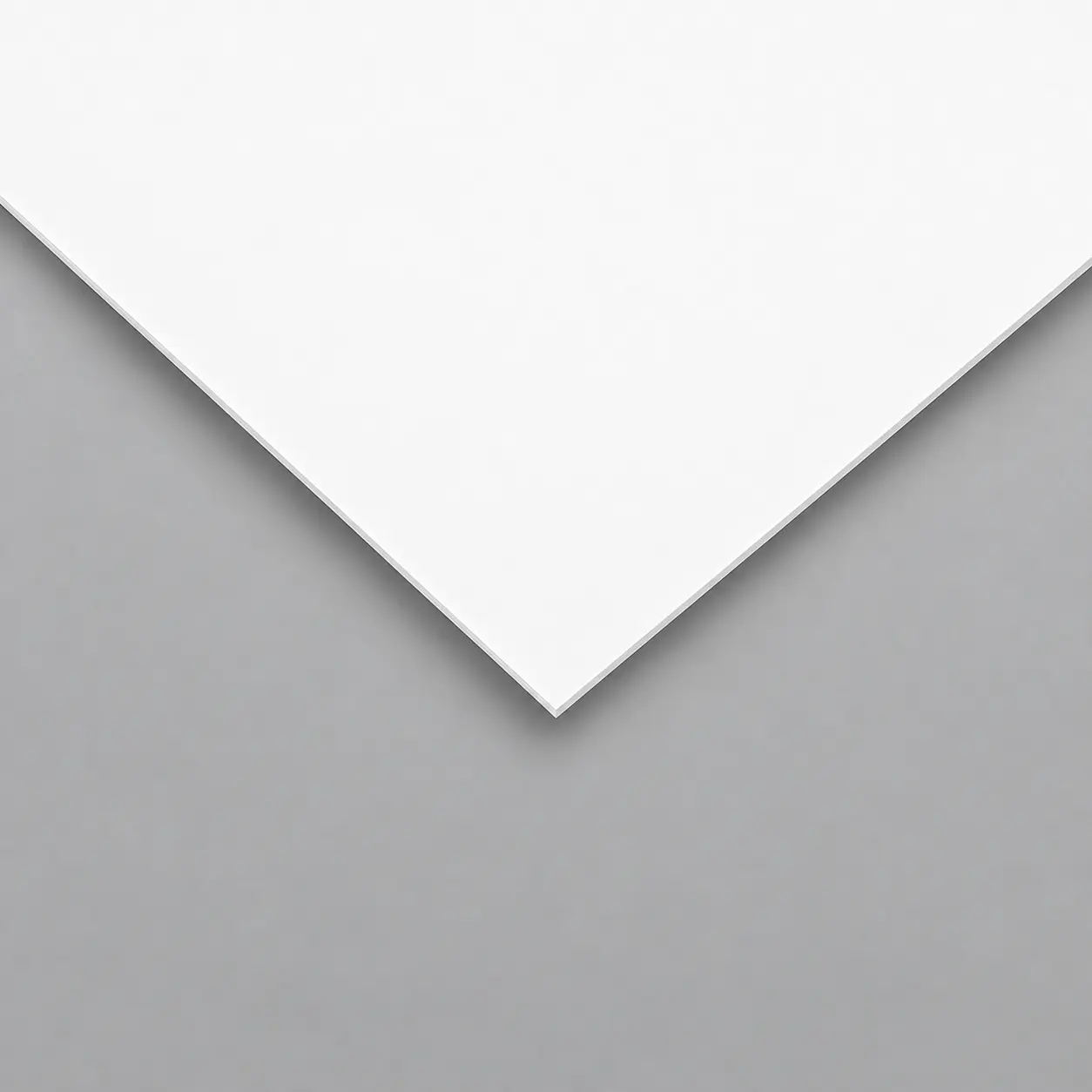 White High Gloss PVC 8' x 4' x 2mm - 2440 x 1220 x 2mm Wall Cladding Sheet